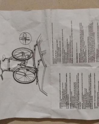Portabici per auto  in acciaio.