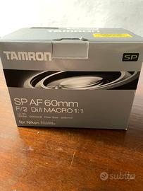 Obiettivo Tamron Macro per Nikon - Filtro da 55mm