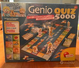 Genio Quiz 5000 - Gioco in scatola - SIGILLATO