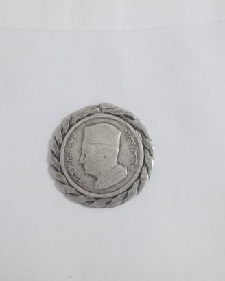dirham marocchina del 1960 di argento 