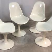 Sedie vintage tulip design anni 70