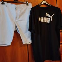 bermuda uomo taglia 56 tiscer XXL puma