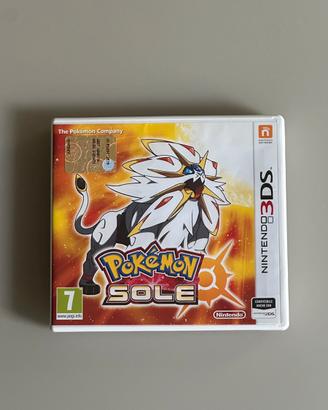 Pokemon Sole Nintendo 3DS