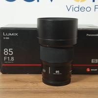 Panasonic Lumix 85mm f1.8 usato( garanzia fowa)
