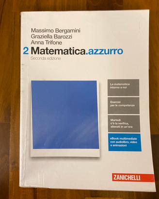 Matematica 2 .azzurro
