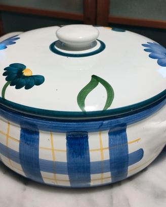 Casseruola con coperchio vintage Caleca 