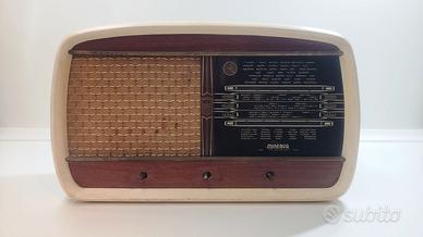 RADIO A VALVOLE MINERVA ABETONE 555 4