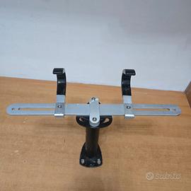 porta bici a parete in alluminio