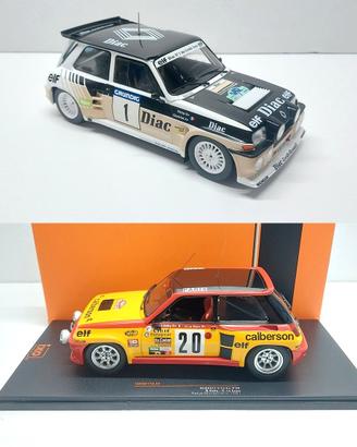 Renault 5 Turbo Rally (2 vers.) - 1/18 Tanomodels
