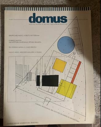 RIVISTE ARCHITETTURA DOMUS ANNI 80 90