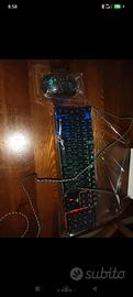 Tastiera+ mouse combo gaming TRUST  GXT 838 Azor 