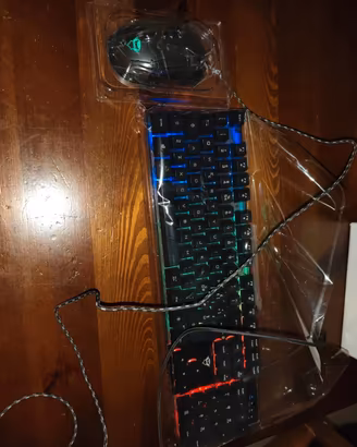 Tastiera+ mouse combo gaming TRUST  GXT 838 Azor 