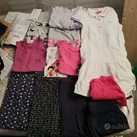 Lotto abbigliamento misto bimba 8 anni