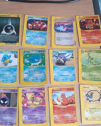 lotto carte Pokemon vintage 2002 e-reader