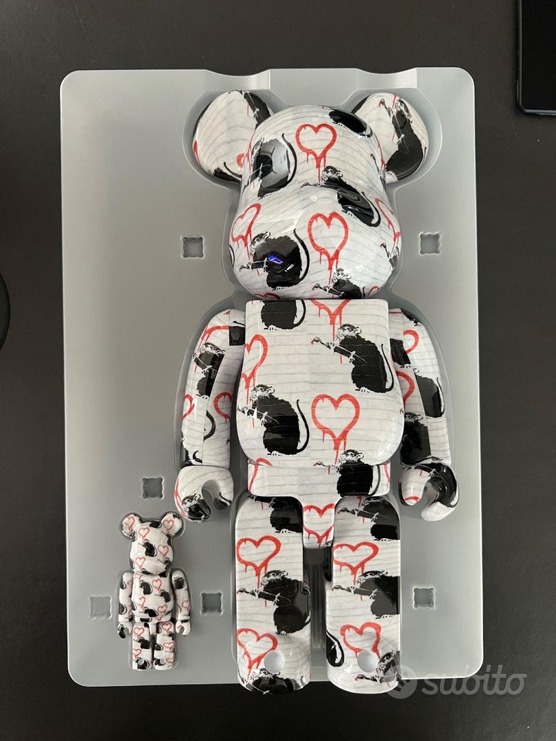 BE@RBRICK LOVE RAT 100％ & 400％ banksy Bearbrick 400% | Designer