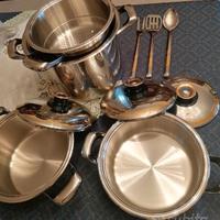 Batteria di pentole inox 18/10