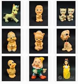 Pupazzi Ledra gomma Walt Disney vintage originali