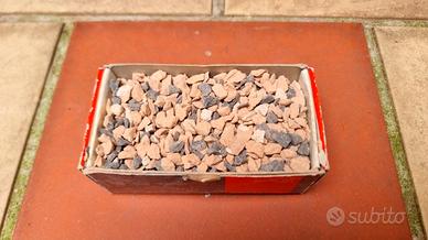 Granulato cotto e tegole 10-20 mm - 64 kg