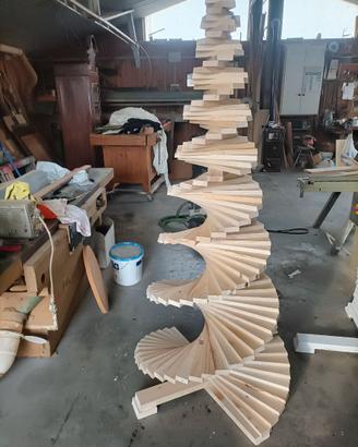 Albero di natale in legno