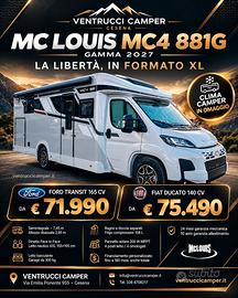Mclouis MC4 881 LETTO NAUTICO FACE A FACE 7,45M AN