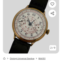 Orologio vintage Universal Watch Geneve