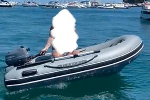 Tender Quicksilver mercury con motore 4cv yamaha