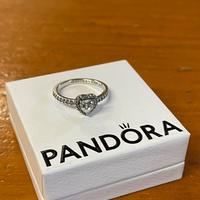Anello Pandora Cuore in Rilievo Argento Originale