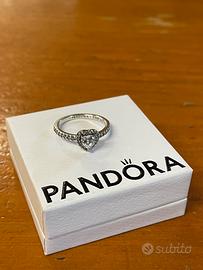 Anello Pandora Cuore in Rilievo Argento Originale
