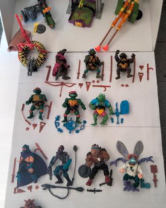 Lotto TMNT Tartarughe Ninja (vedi descrizione)