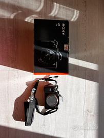 Sony a7II + 3 batterie + caricatore e cavo