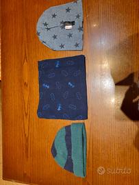 Set Invernale Bimbo: 2 Berretti (RBSL) e Scaldacol