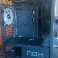 Case pc NOX mid tower con ventole argb