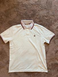 Moncler Polo Bianca