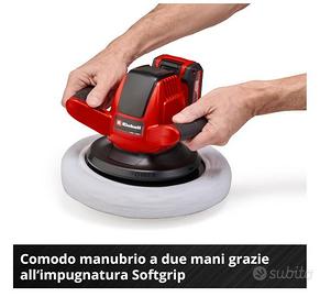 Einhell Lucidatrice per Auto, Rosso / Nero, 254 mm