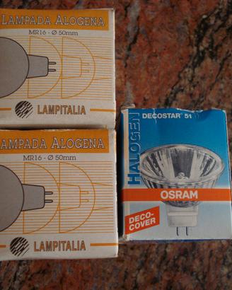 Lampada alogena Lampitalia MR16 2 pezzi + 1 pezzo