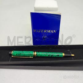 Subito - Mercatino CORBETTA - PENNA A SFERA WATERMAN MAN 100 LACCA VERDE  MALACHI - Collezionismo In vendita a Milano