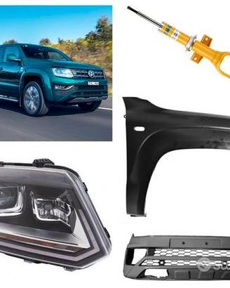 Vw Amarok paraurti fanale freni molle roll bar 16-