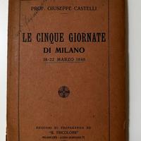 Le cinque giornate di Milano, G. Castelli 1922