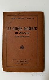 Le cinque giornate di Milano, G. Castelli 1922