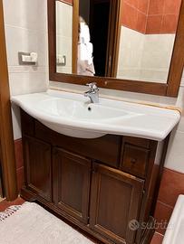 Mobile bagno con specchio