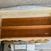 Piattaia in legno bianca