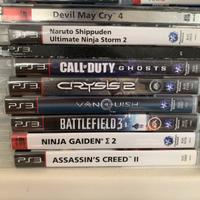 Lotto giochi PS3 completi