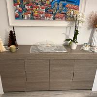 Mobili soggiorno moderni rovere e bianco