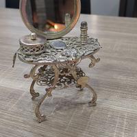 Ornamento vintage placcato Argento