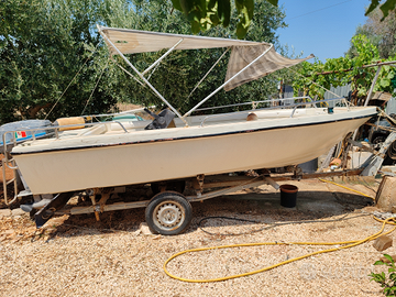 Barca+motore+carrello