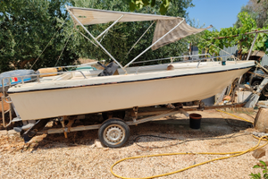 Barca+motore+carrello