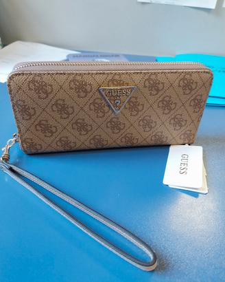Portafoglio GUESS Laurel Logo NUOVO con cartellino