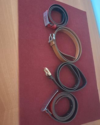 Cinture donna, Vintage, set n.4 pezzi 