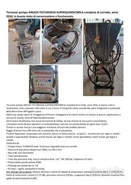 Pompa AIRLESS TESTAROSSA SUPERQUINDICIMILA