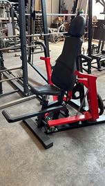 Chest press carico libero con pre caricamento